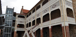 St Josephs Gregory Tce Curtain Wall