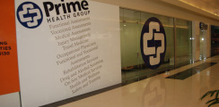 Prime Health Digitally Printed Graphics