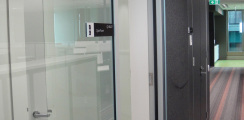 Mahoney Lawyers Partition Door